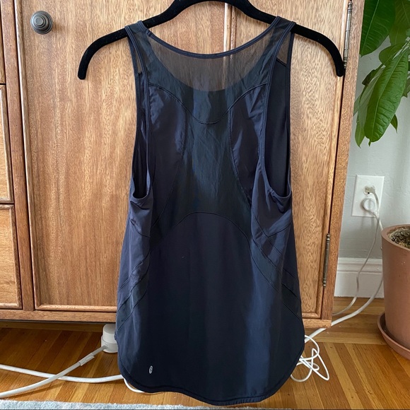 EUC Lululemon Black Mesh Tank! - Picture 2 of 4